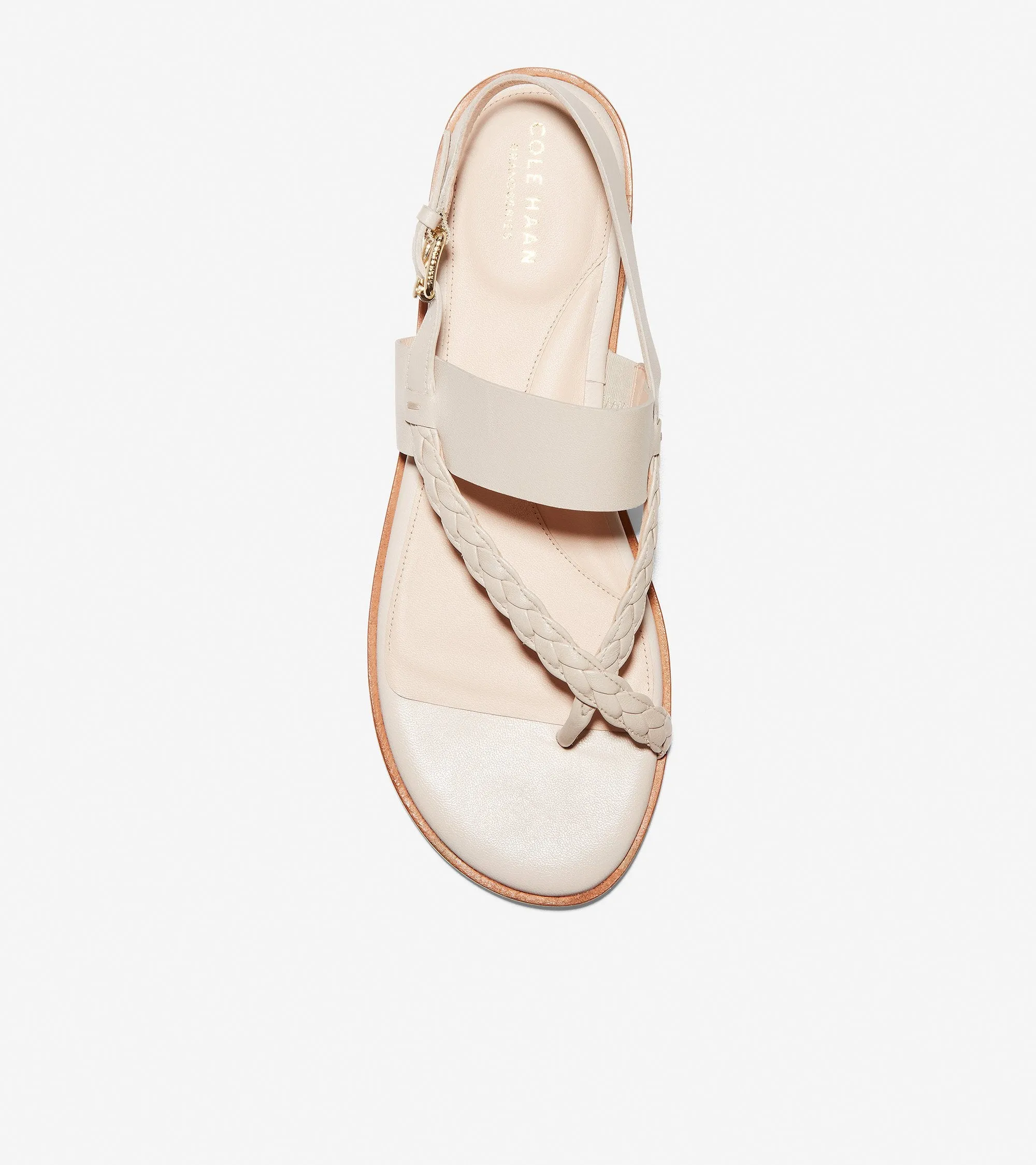 Cole Haan Anica Braided Thong Sandal Womens Fashion