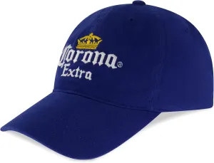 Concept One Corona Extra Dad, Cotton Cap with Embroidered Logo, Adjustable Baseball Hat