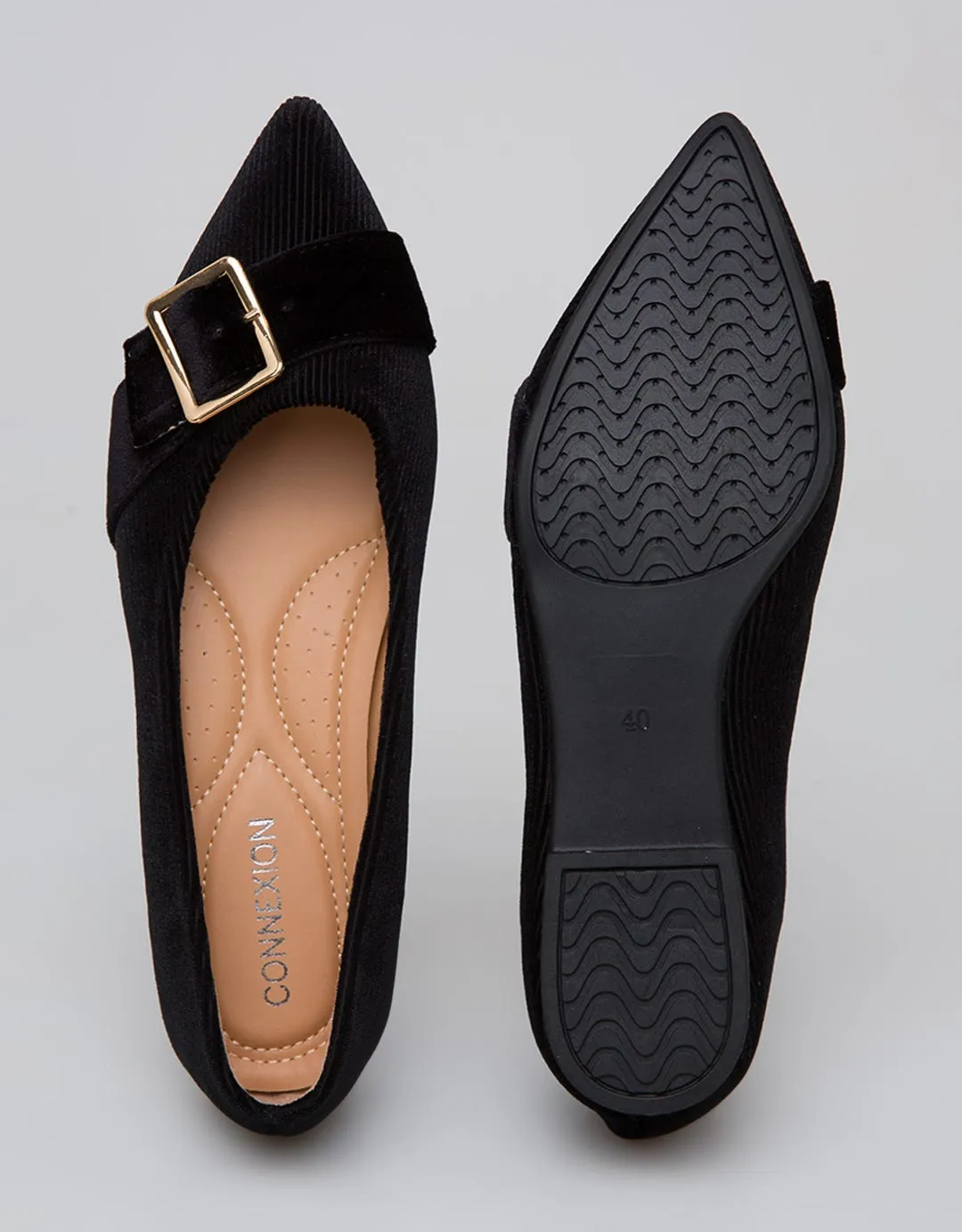 Connexion Ballerinas Buckle