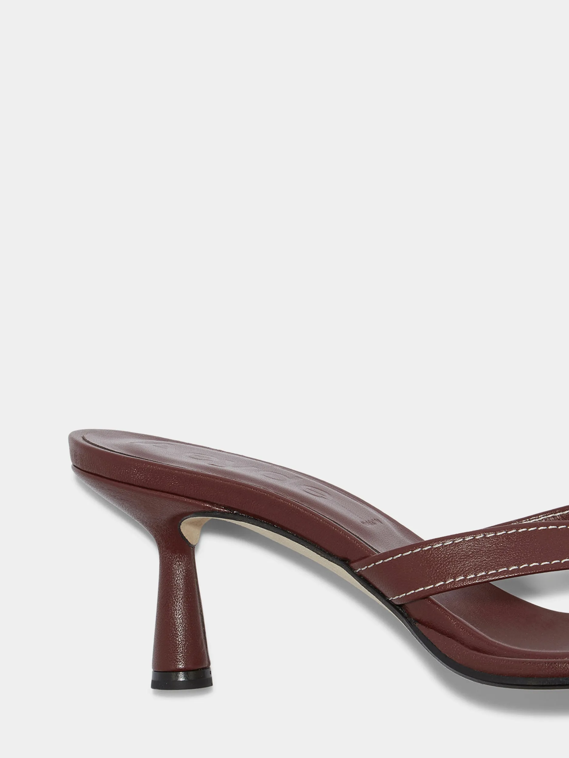 Daphne Leather Toe-Post Sandals