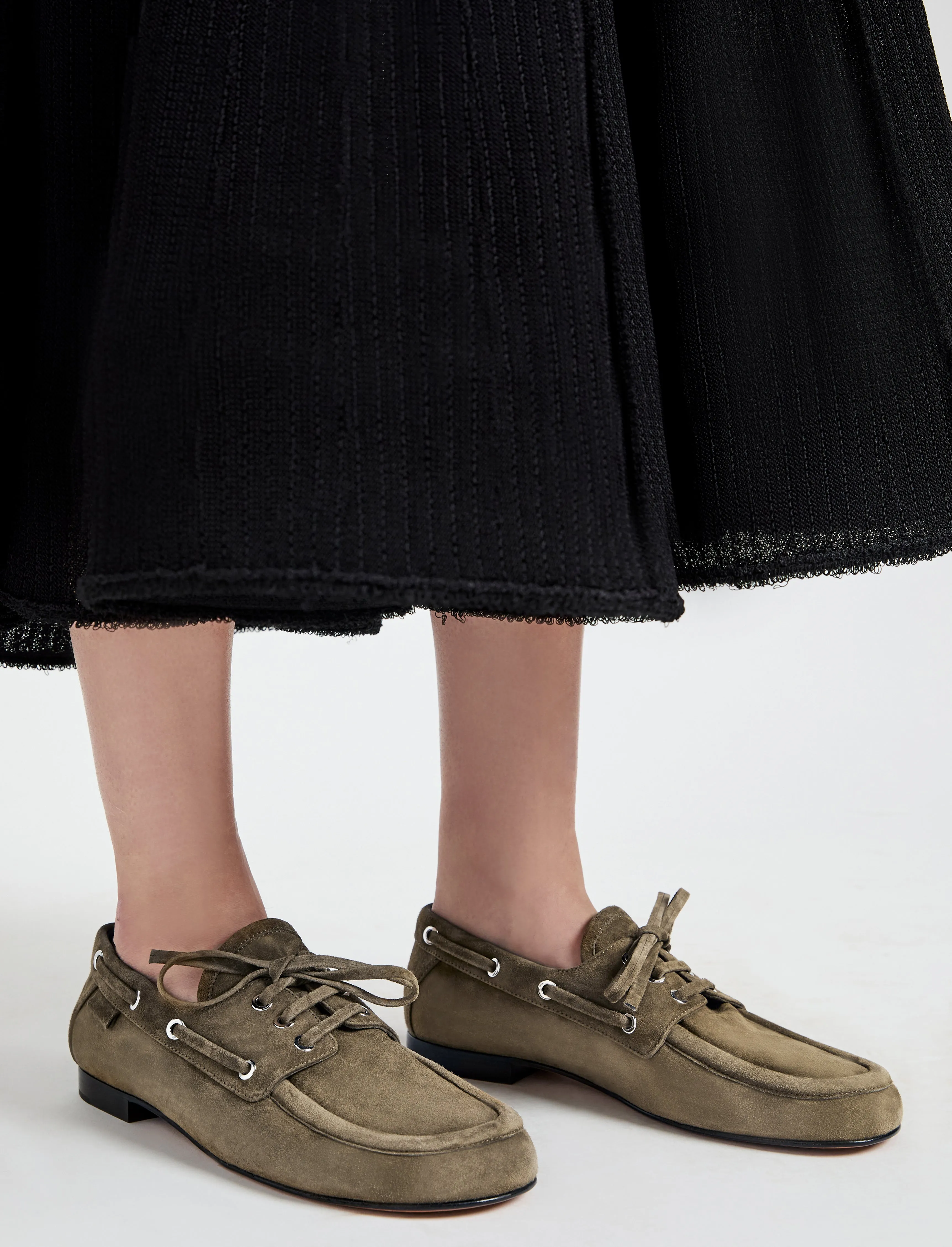 Deck Shoes in Kidsuede