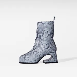 Denim Snake Roxy Boots