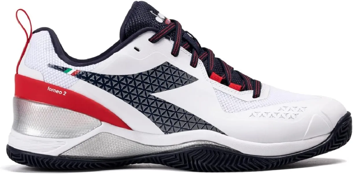 Diadora Men's Blushield Torneo 2 AG Tennis Shoe