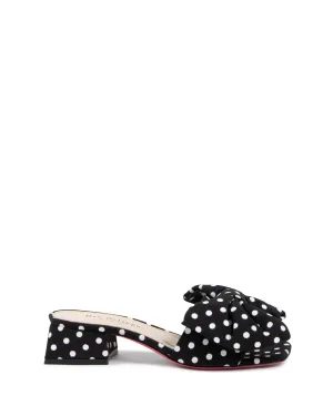 Dizzy Polka Dot Mule