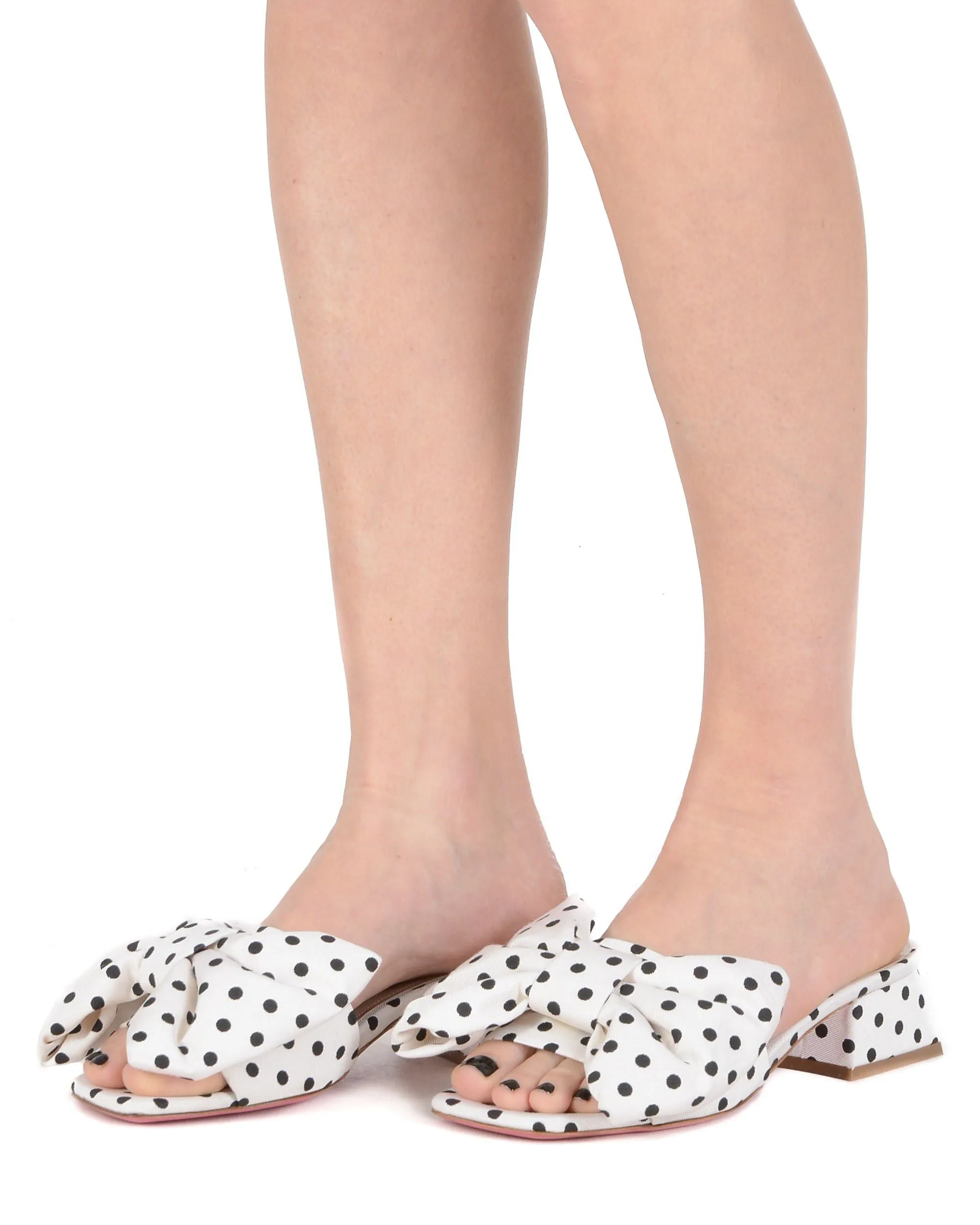 Dizzy Polka Dot Mule