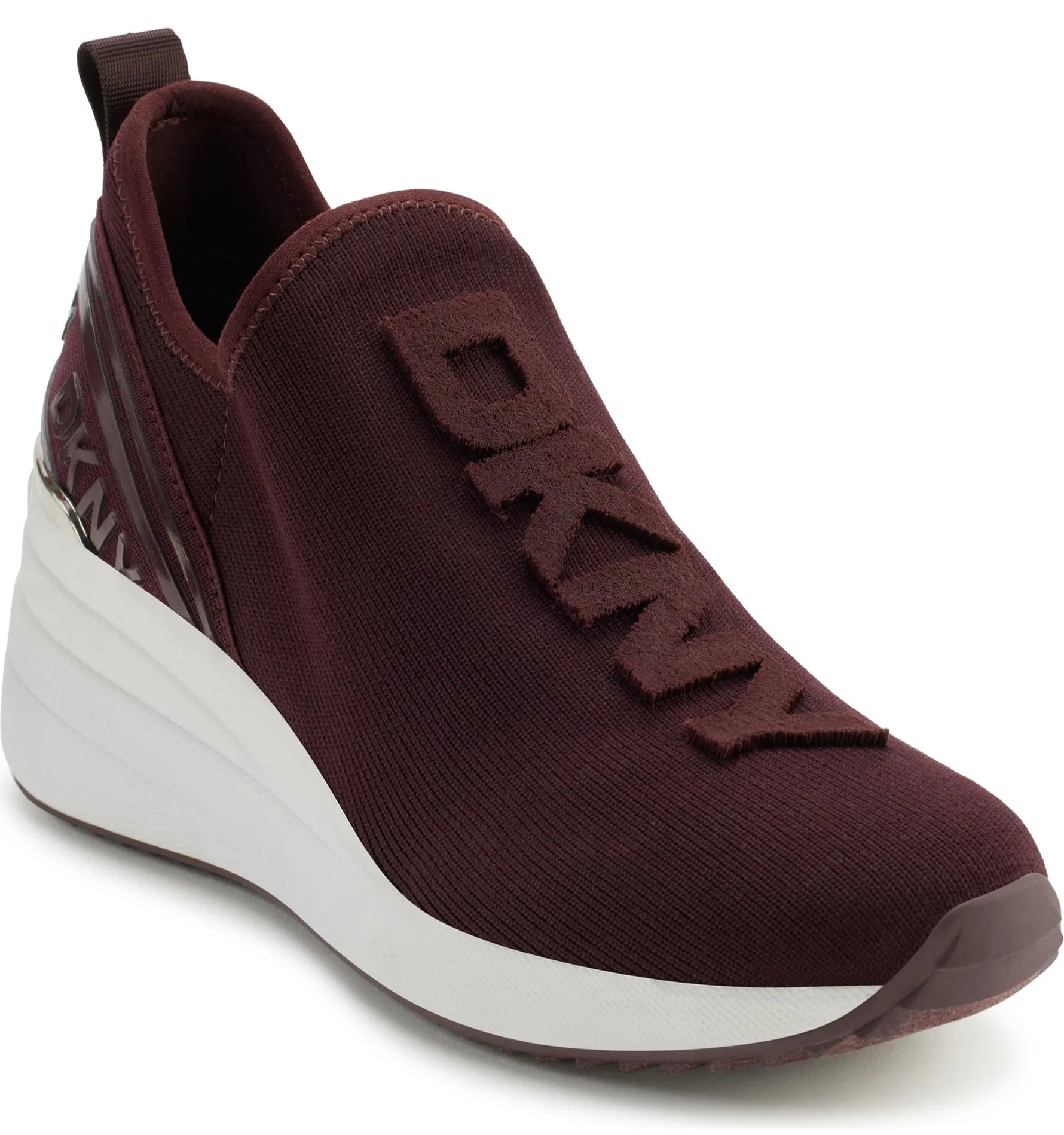 DKNY Keeva Wedge Knit Sneaker