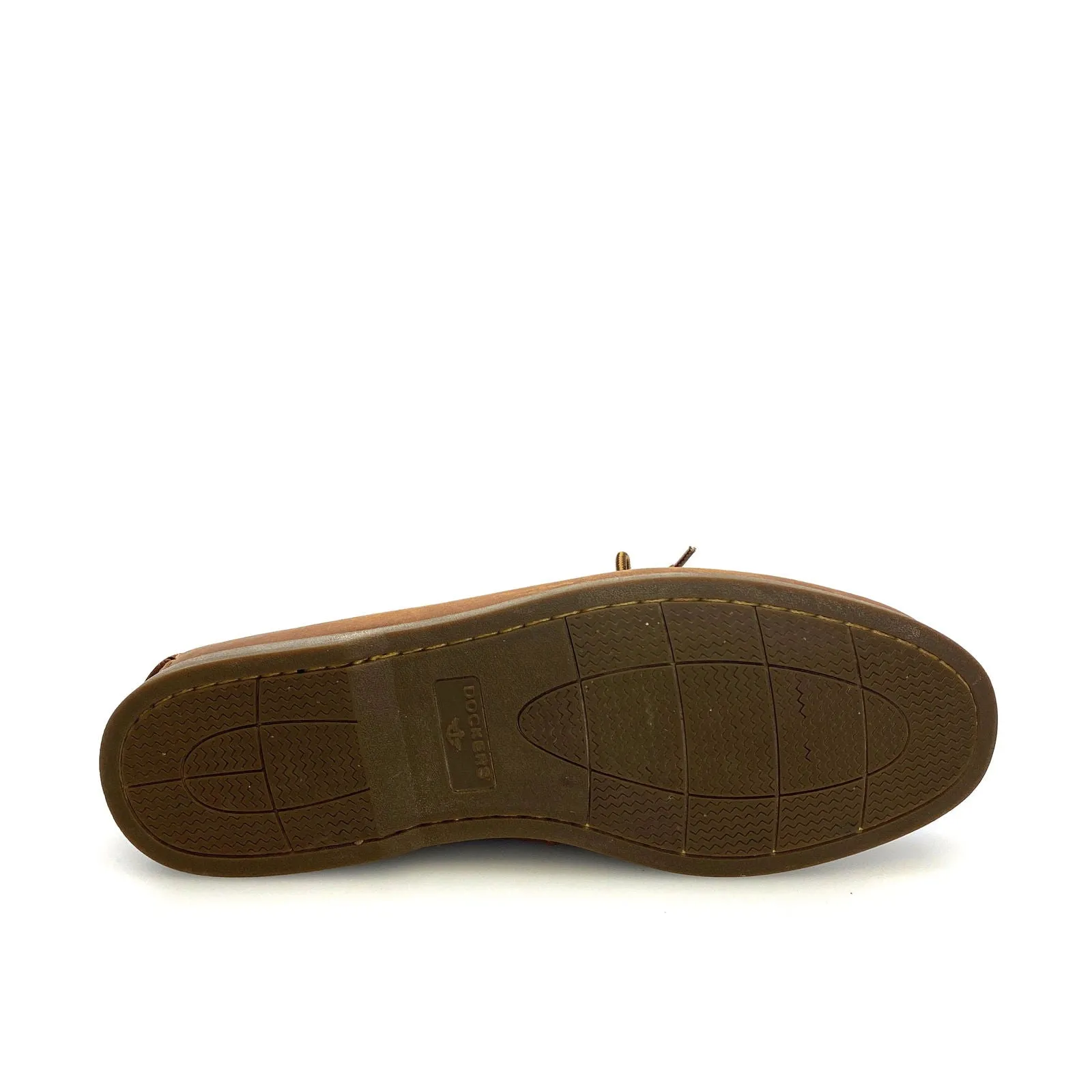 Dockers Mens Size 13M Brown Leather Castaway Lace-Up Boat Shoes