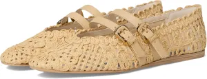 Dolce Vita Women's Baylee Ballet Flat, Natural, 7.5