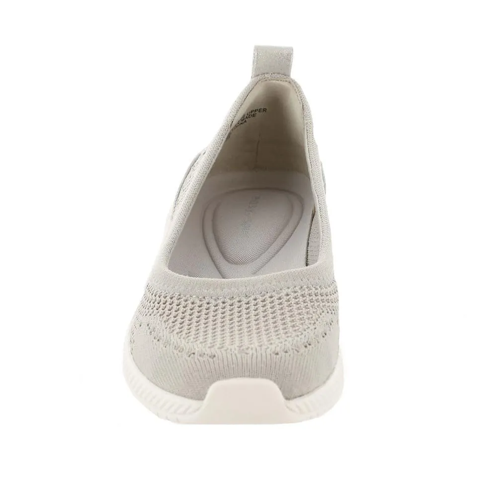 Easy Spirit Women's Glitz 2 Sneaker, Taupe Knit, 10