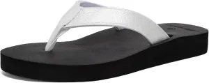 EQUICK Women's Flip Flops Arch Support Yago Mat Insole Sandal Casual Slipper Outdoor and Indoor-U219SLT003-N
