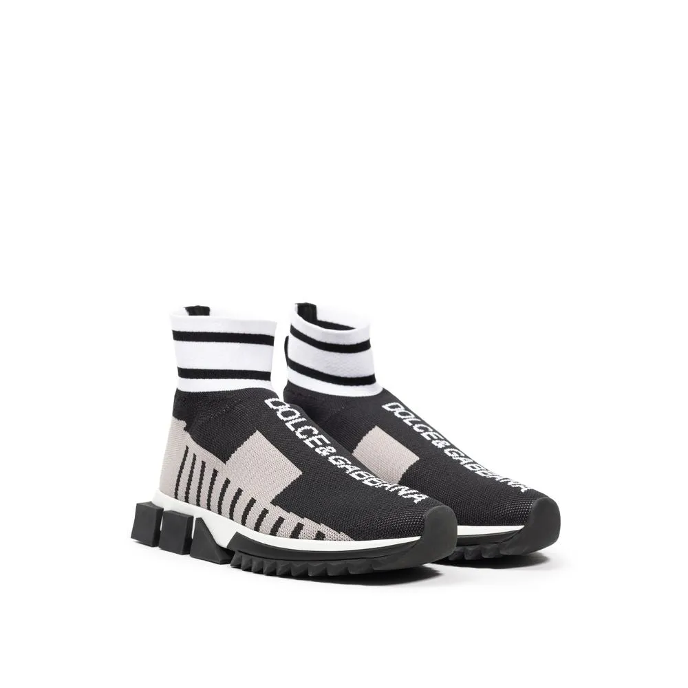 Fabric Gabbana Flash sale Sneaker Dolce & Black Well-loved