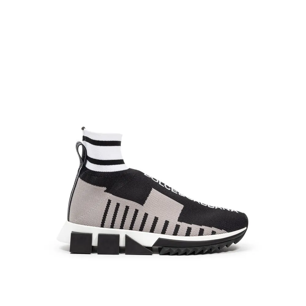 Fabric Gabbana Flash sale Sneaker Dolce & Black Well-loved