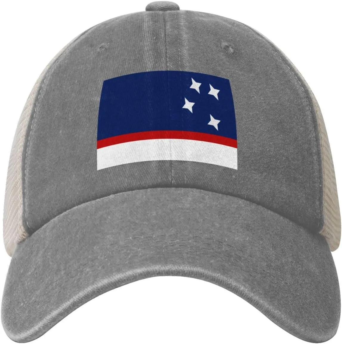 Flag of Patagonia Baseball Cap Women Men Mesh Back Denim Hat Vintage Trucker Hats Dad Caps