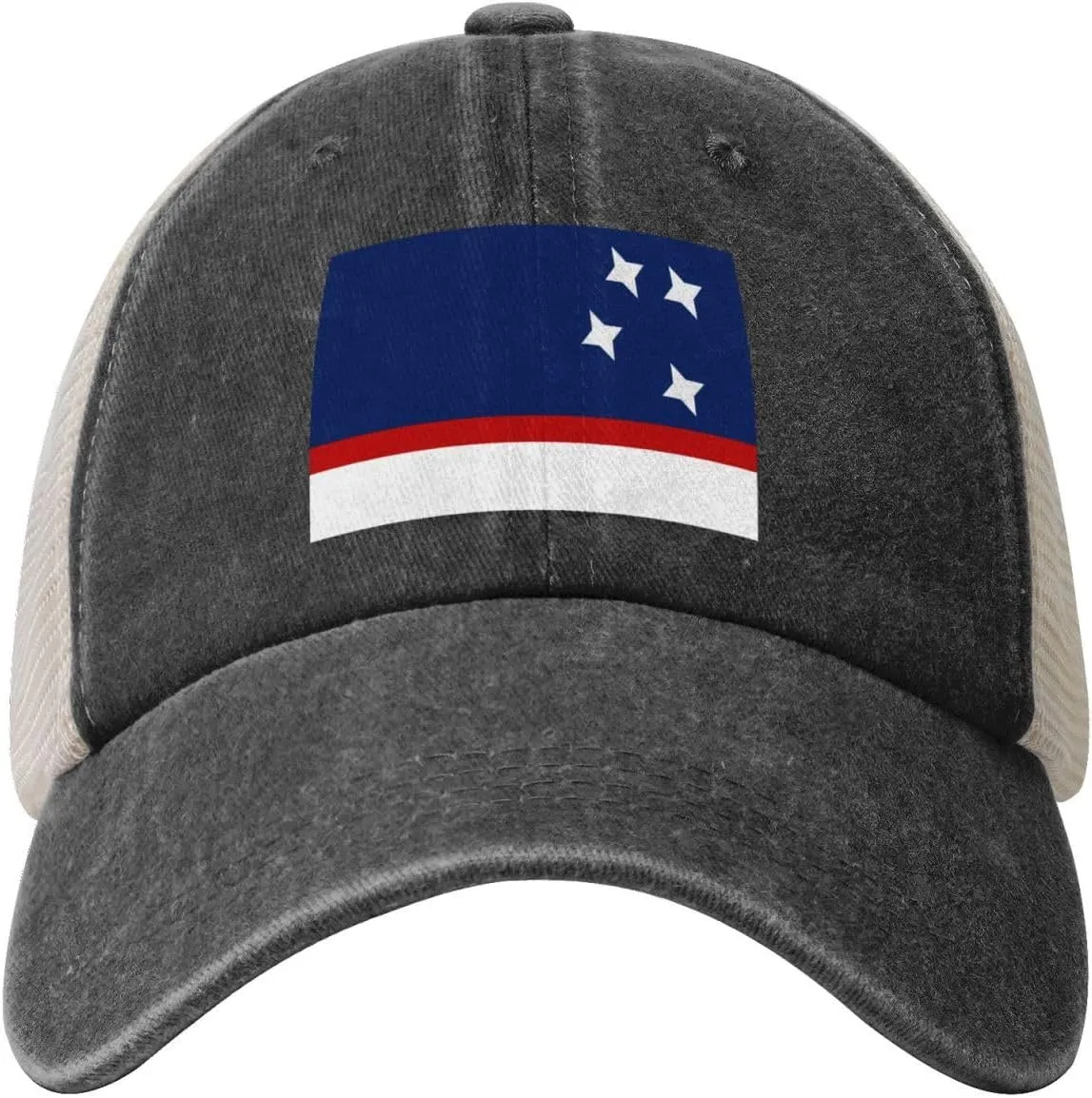 Flag of Patagonia Baseball Cap Women Men Mesh Back Denim Hat Vintage Trucker Hats Dad Caps