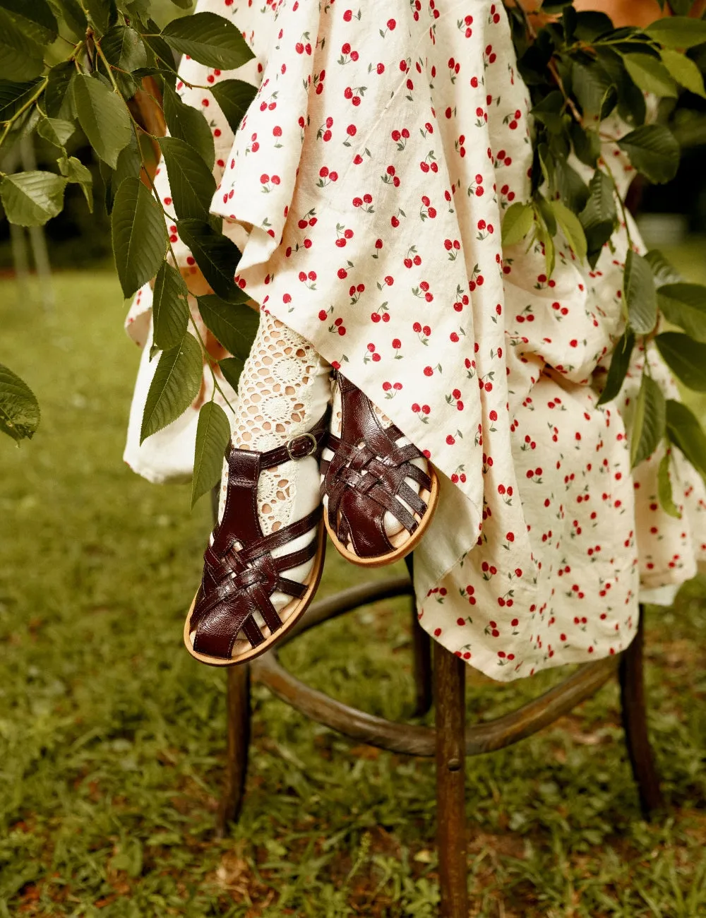 Florence Sandal - Ox Blood