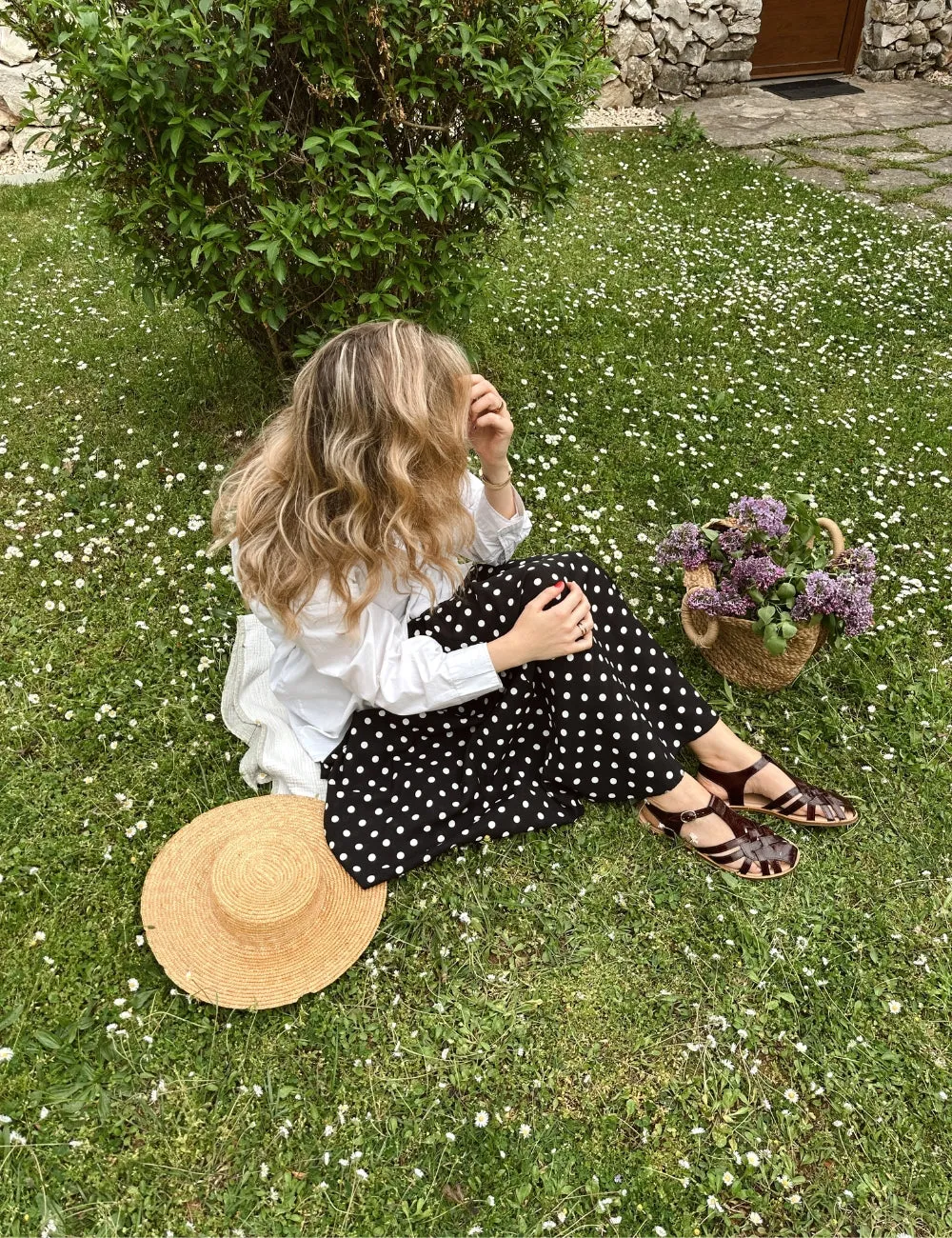 Florence Sandal - Ox Blood