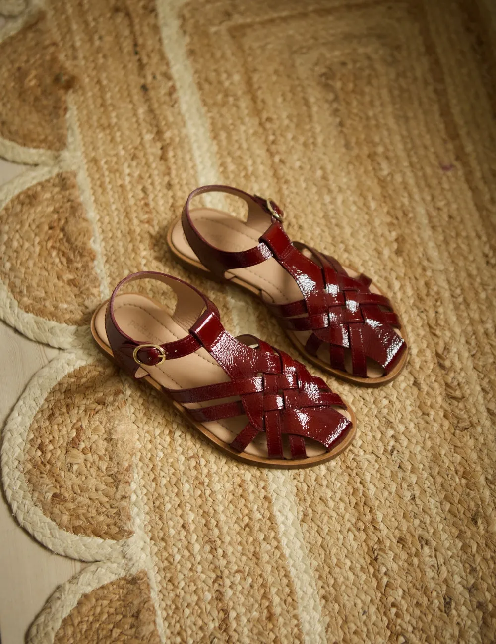 Florence Sandal - Ox Blood