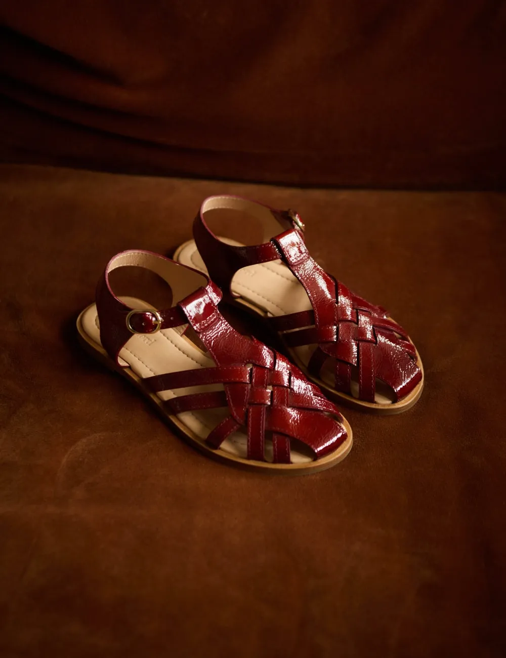 Florence Sandal - Ox Blood