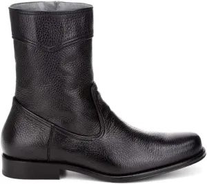 FRANCO CUADRA Men's Boot in Genuine Deer Leather Brown
