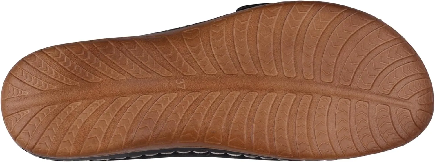 G.C. Shoes Women's Hamden Buckle open toe Flatform Sandals