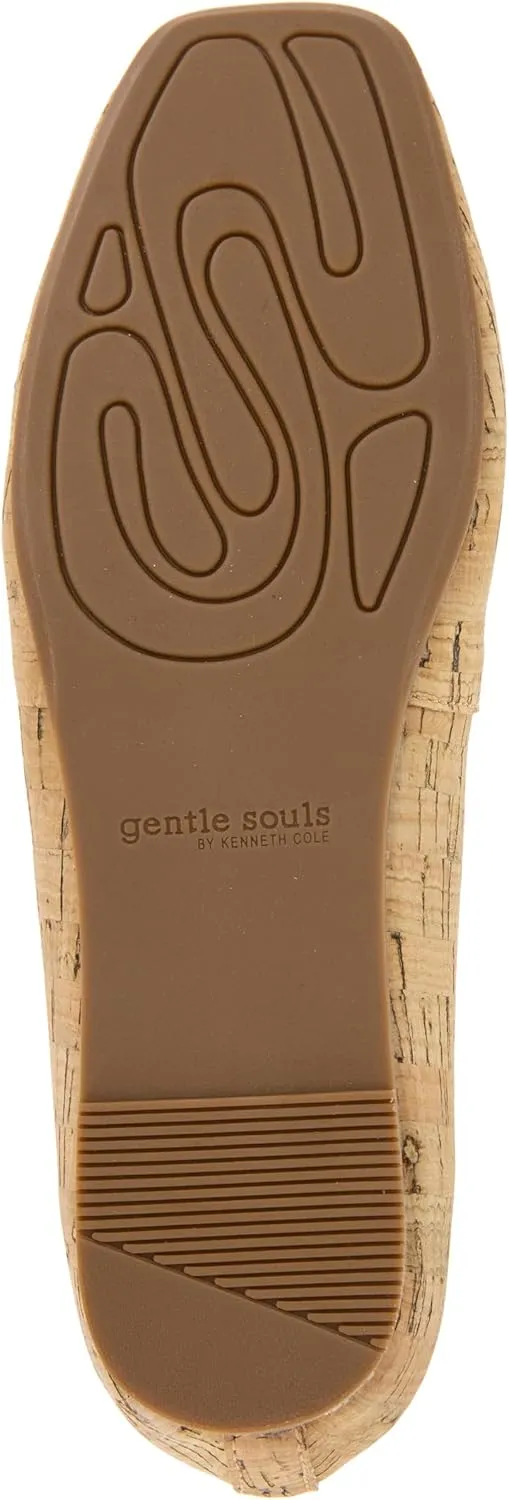 Gentle Souls by Kenneth Cole Women's Sailor Buckle Ballet Flat