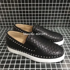 GENUINE PYTHON LOAFERS "GLASS MOON"