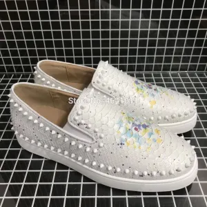 GENUINE PYTHON LOAFERS "HOLLOW YEARS"
