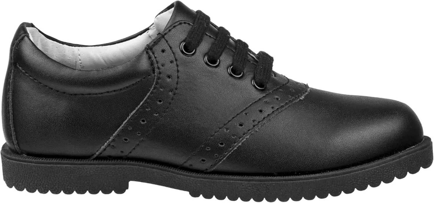 Girls Uniform School Shoes Classic Lace-up Oxfords