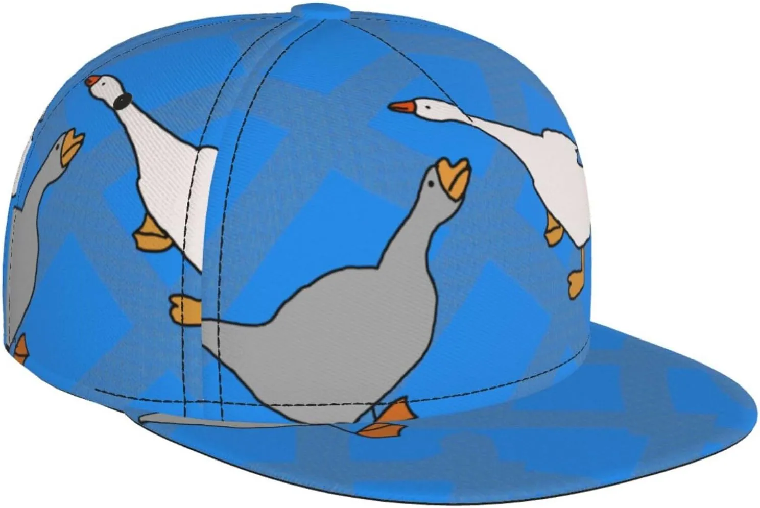 Gray Goose Outdoor Sports Baseball Cap, Daily Sports Adjustable Fashionable Flat Brim hat, Unisex Four-Season Outdoor Sports Cap,