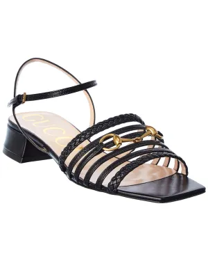 Gucci Horsebit Leather Sandal