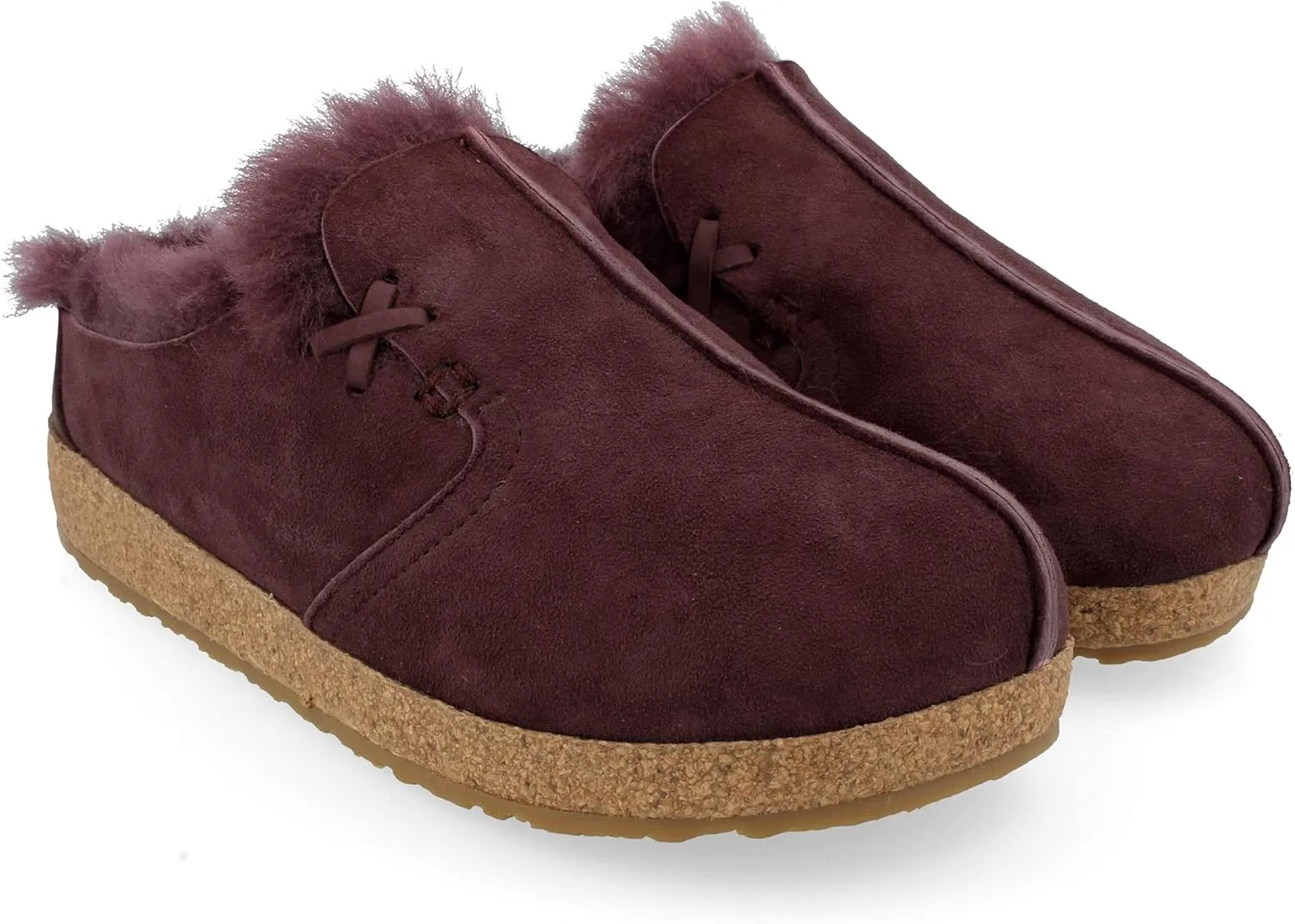 HAFLINGER Women's Saskatchewan Shearling Clogs