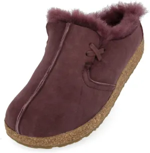 HAFLINGER Women's Saskatchewan Shearling Clogs