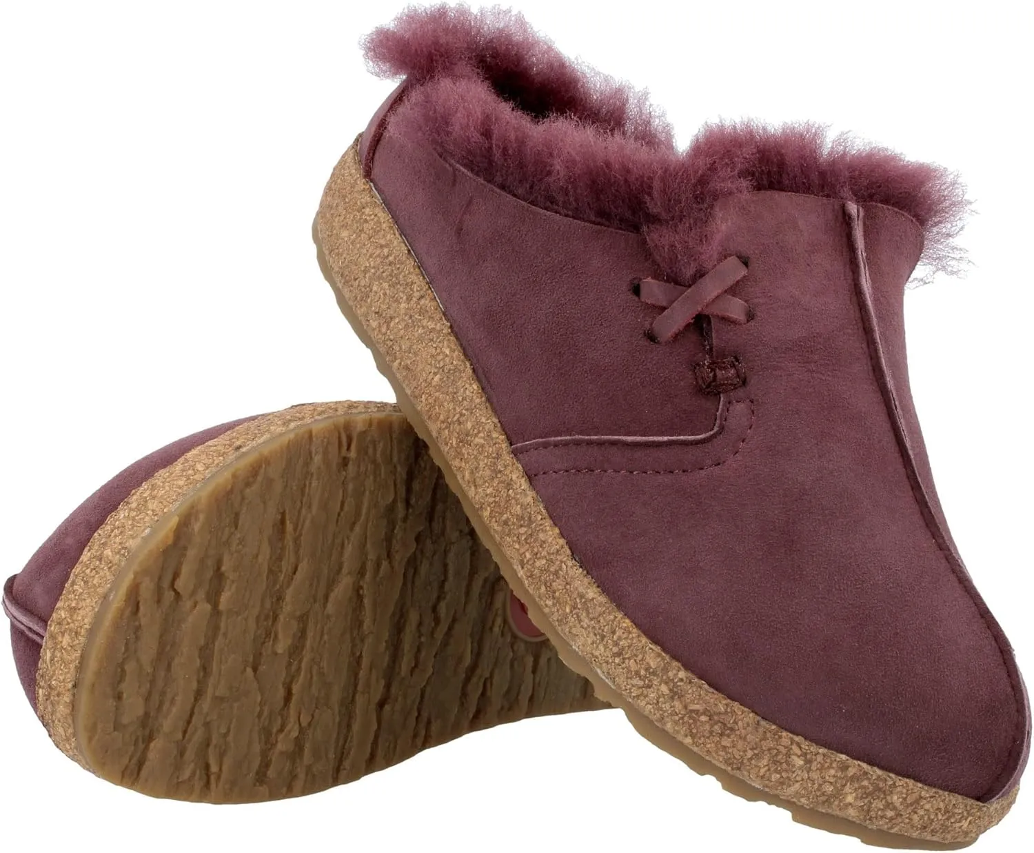 HAFLINGER Women's Saskatchewan Shearling Clogs