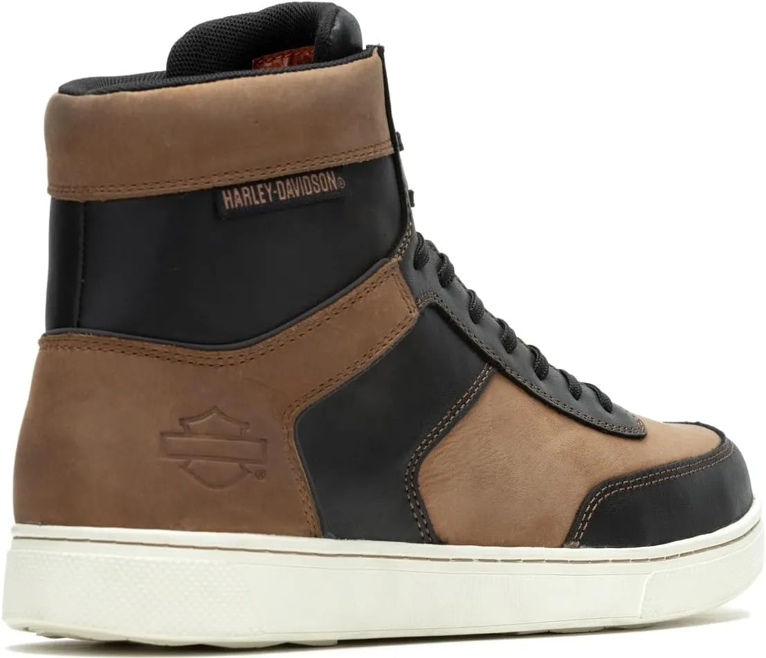 Harley-Davidson Men's Grady 5.25-Inch Brown/Black Riding Sneaker Boots, D96304