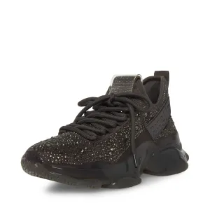 Heel Sneakers Low Charcoal In-demand product Madden Chunky Lace Up Top Rhinestone Maxima Touch-sensitive Steve