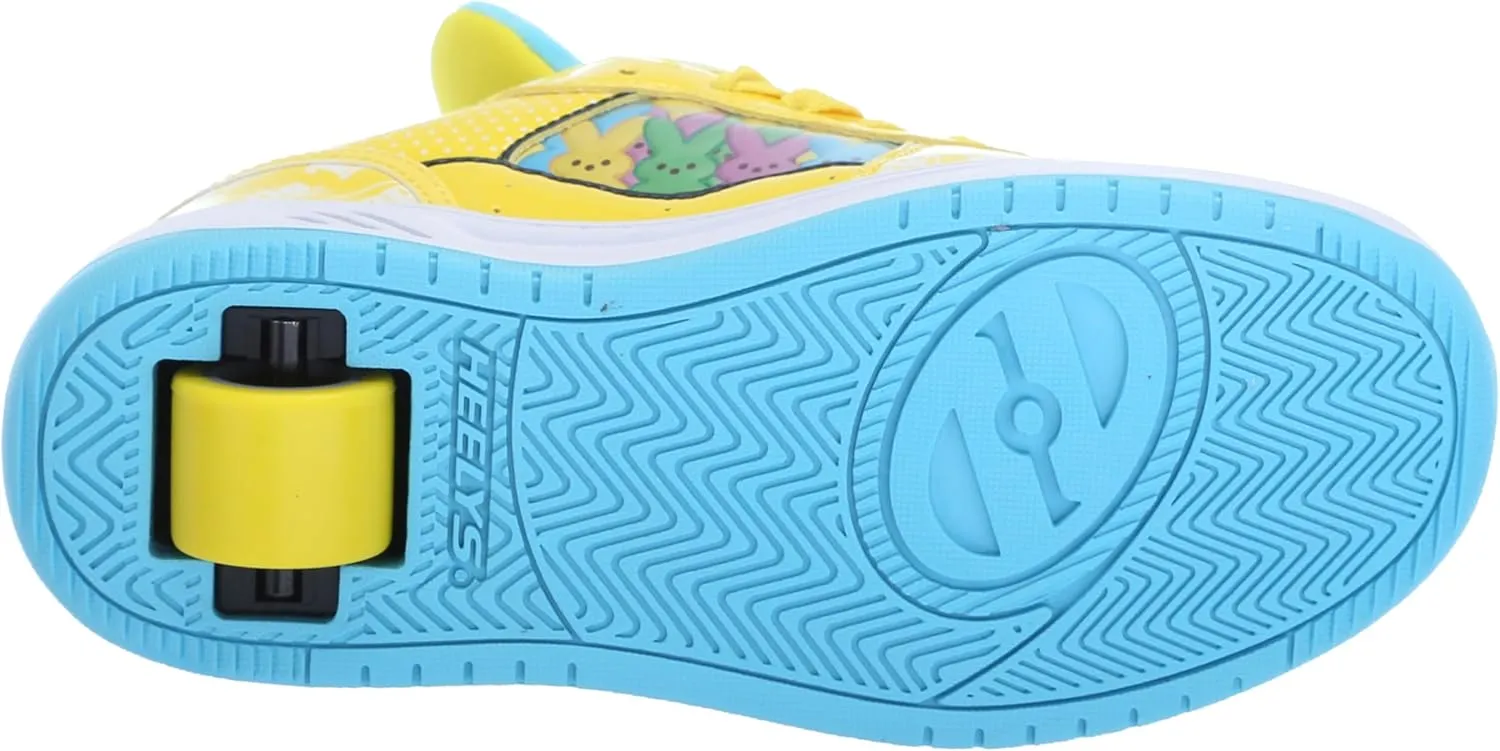 HEELYS Women's Rezerve Low Peeps (Little Big Kid) Wheeled Heel Shoe