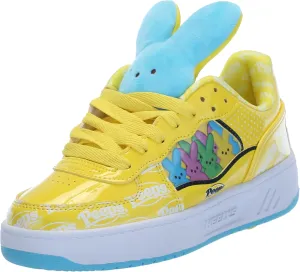 HEELYS Women's Rezerve Low Peeps (Little Big Kid) Wheeled Heel Shoe