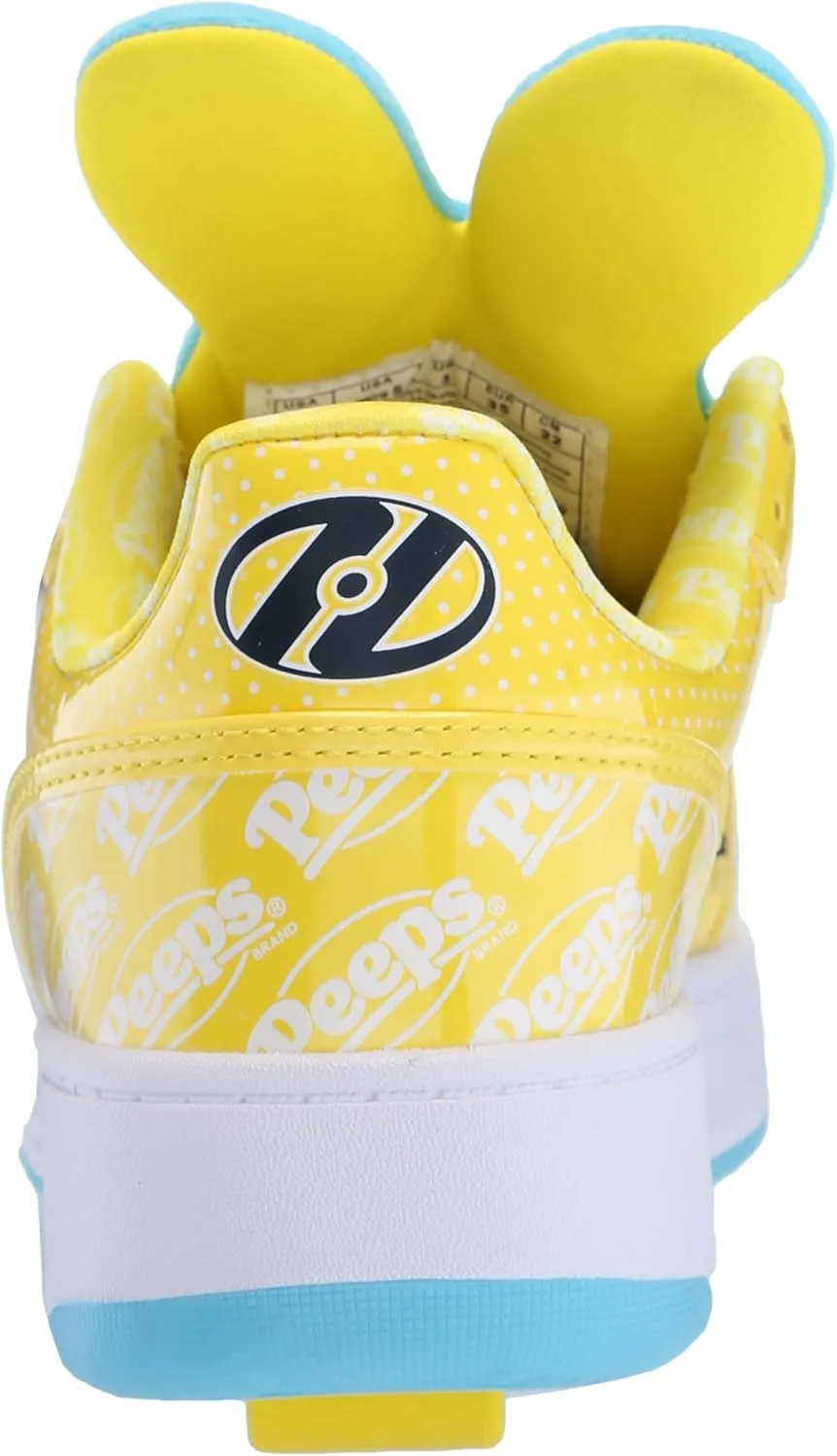 HEELYS Women's Rezerve Low Peeps (Little Big Kid) Wheeled Heel Shoe