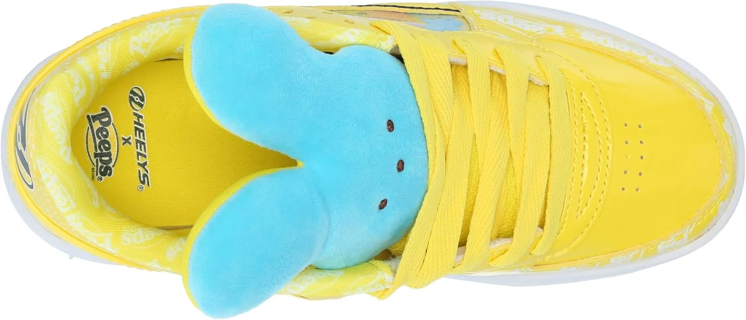 HEELYS Women's Rezerve Low Peeps (Little Big Kid) Wheeled Heel Shoe