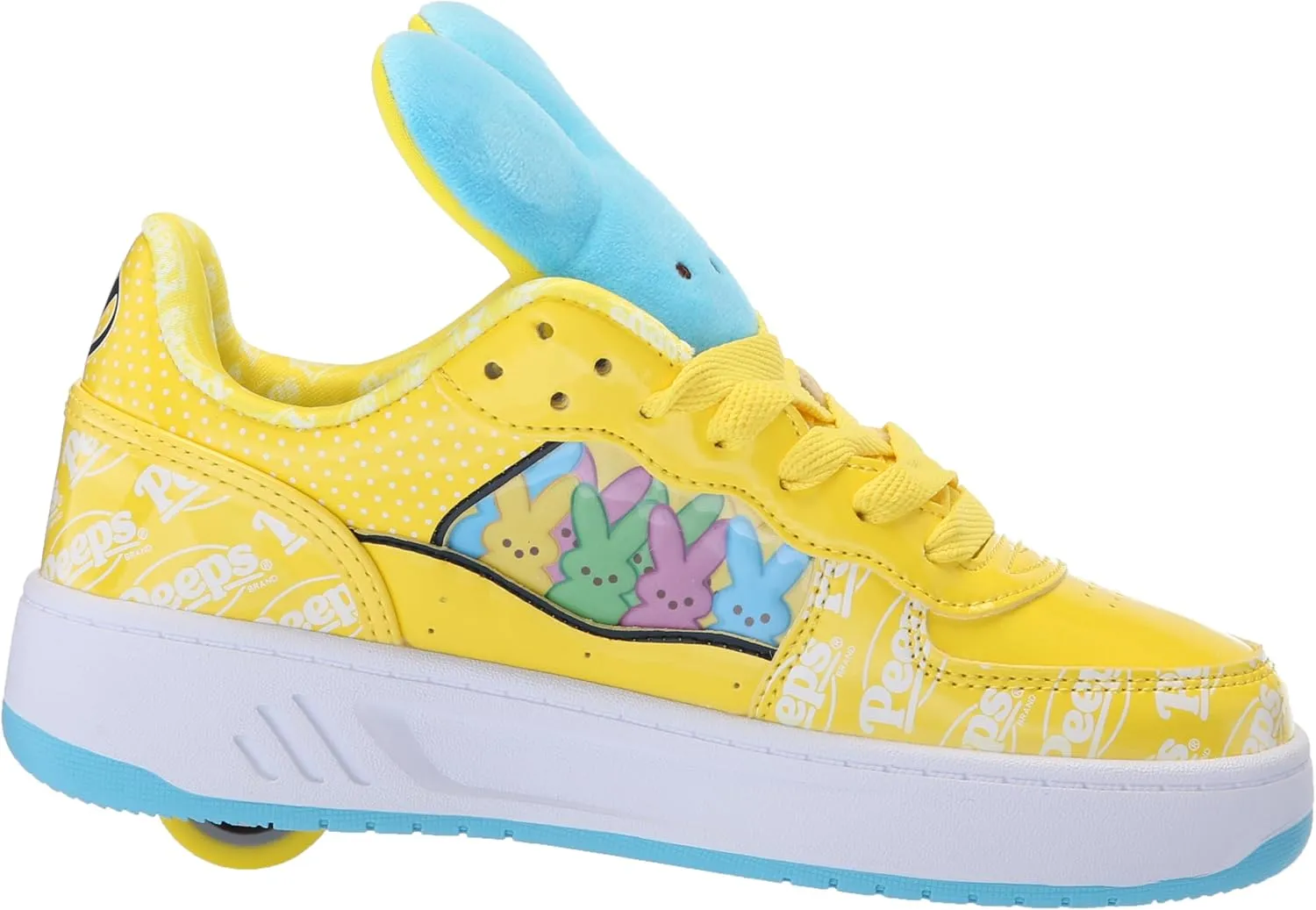 HEELYS Women's Rezerve Low Peeps (Little Big Kid) Wheeled Heel Shoe