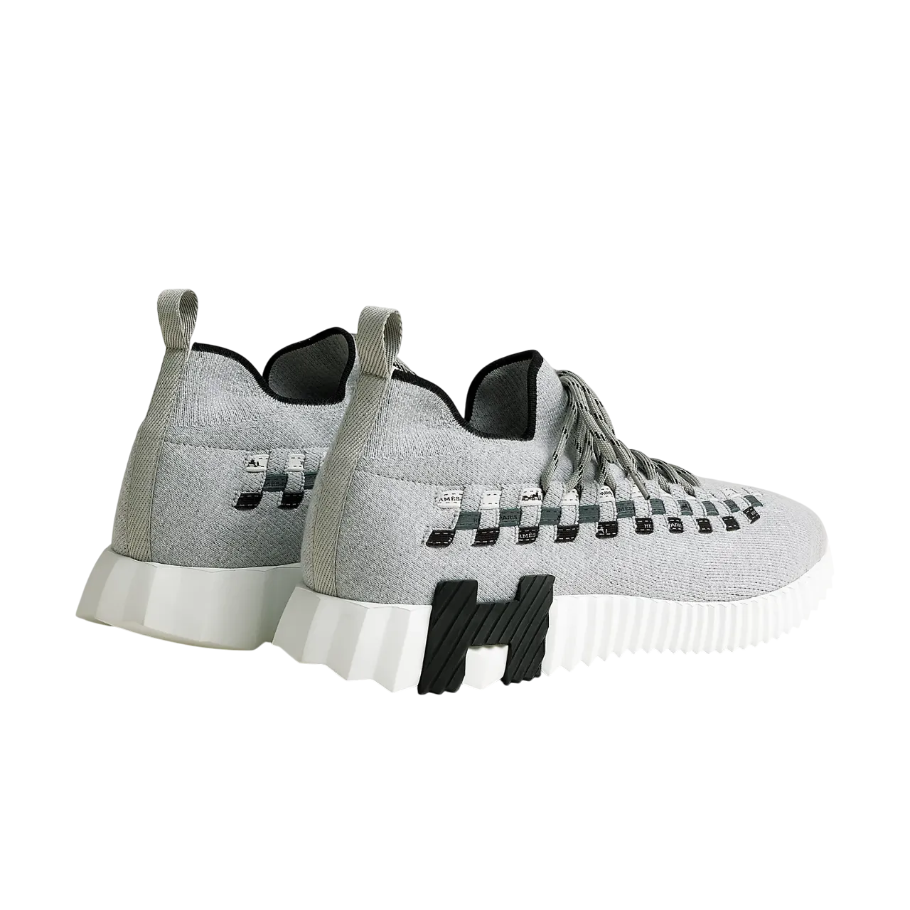 Hermes Flex slip-on Sneaker Multicolore Gris Silex