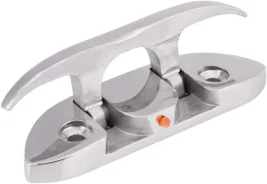 Hideaway Boat Cleats, Dock Dock Cleat Stainless Folding Cleat Flip-up Dock Cleat 41/2" Marine Boat Flip Up Folding Cleat Truck Tie Down Anchor for Car Boat, Marine Grade Stainless