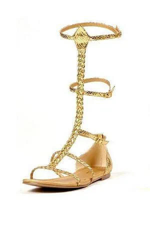 High Gladiator Flat Sandal
