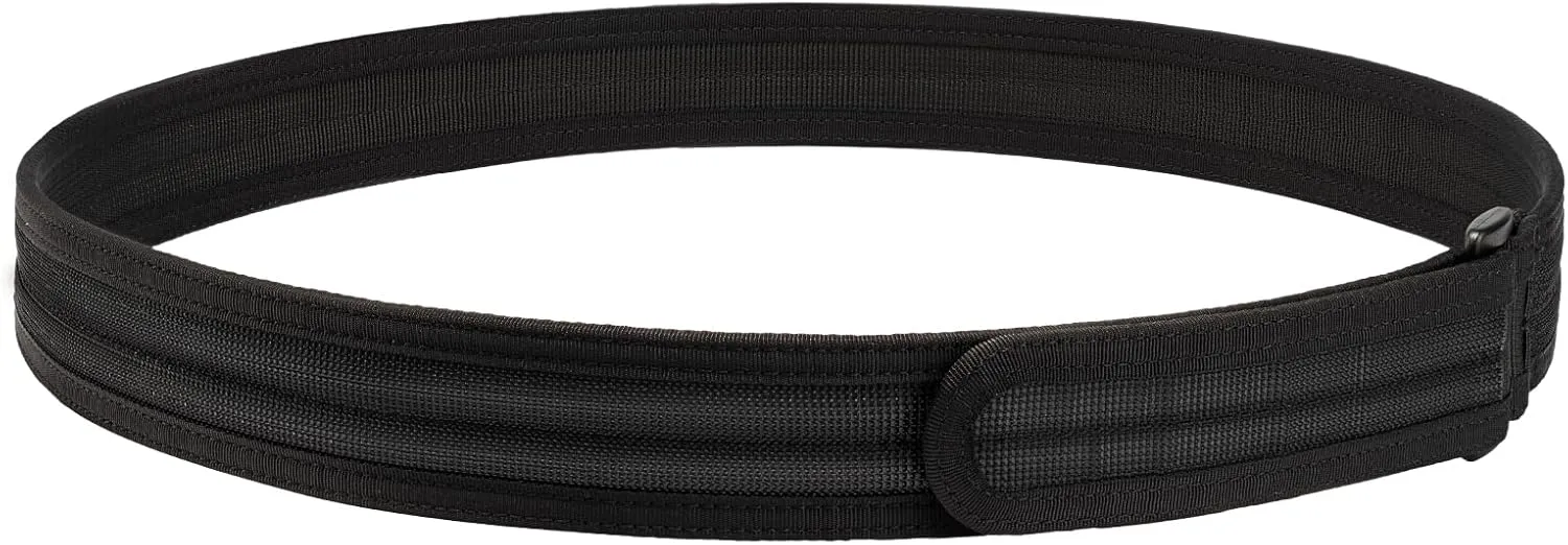 Inner Belt w/Hook/Loop Liner 1.5" Duty Trouser Underbelt w/Polymer Loop Buckle for Tactical/Duty/Utility Belt
