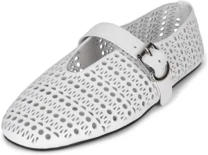 Jeffrey Campbell Shelly-LSR Women Shoes White 8.5
