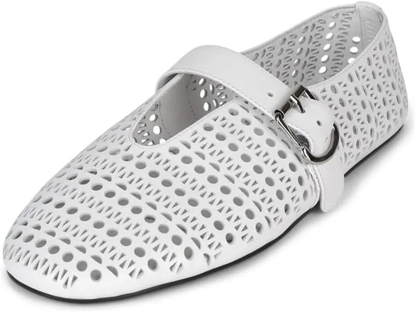 Jeffrey Campbell Shelly-LSR Women Shoes White 8.5