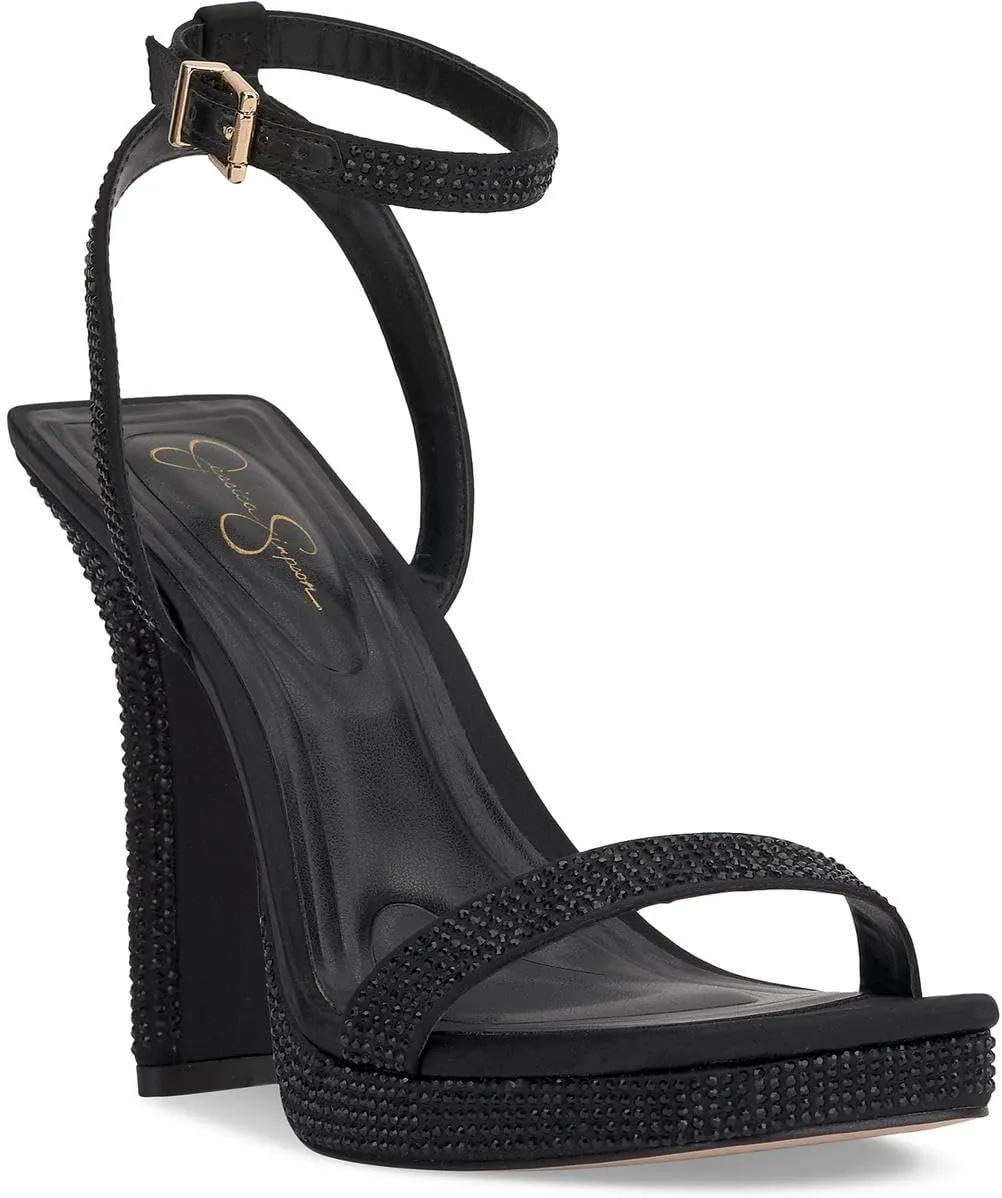Jessica Simpson Womens Adonia Iridescent Heels