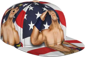 John Boxer Cena Hat Flat Brimmed Baseball Cap Dad Ball Hat Back Buckle Hip Hop Cap