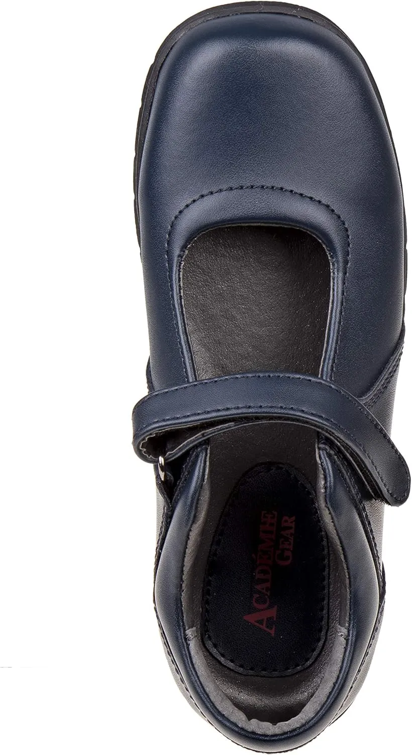 Josmo Girl's Mary Jane School Uniform Leather Shoe (Toddler-Big Kig)