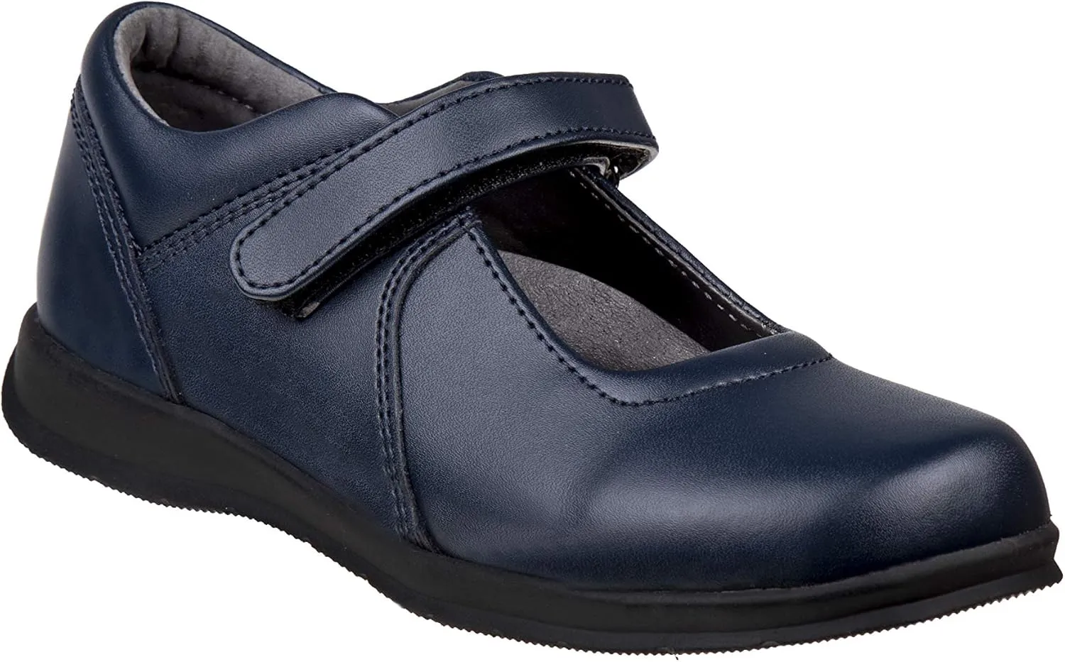 Josmo Girl's Mary Jane School Uniform Leather Shoe (Toddler-Big Kig)